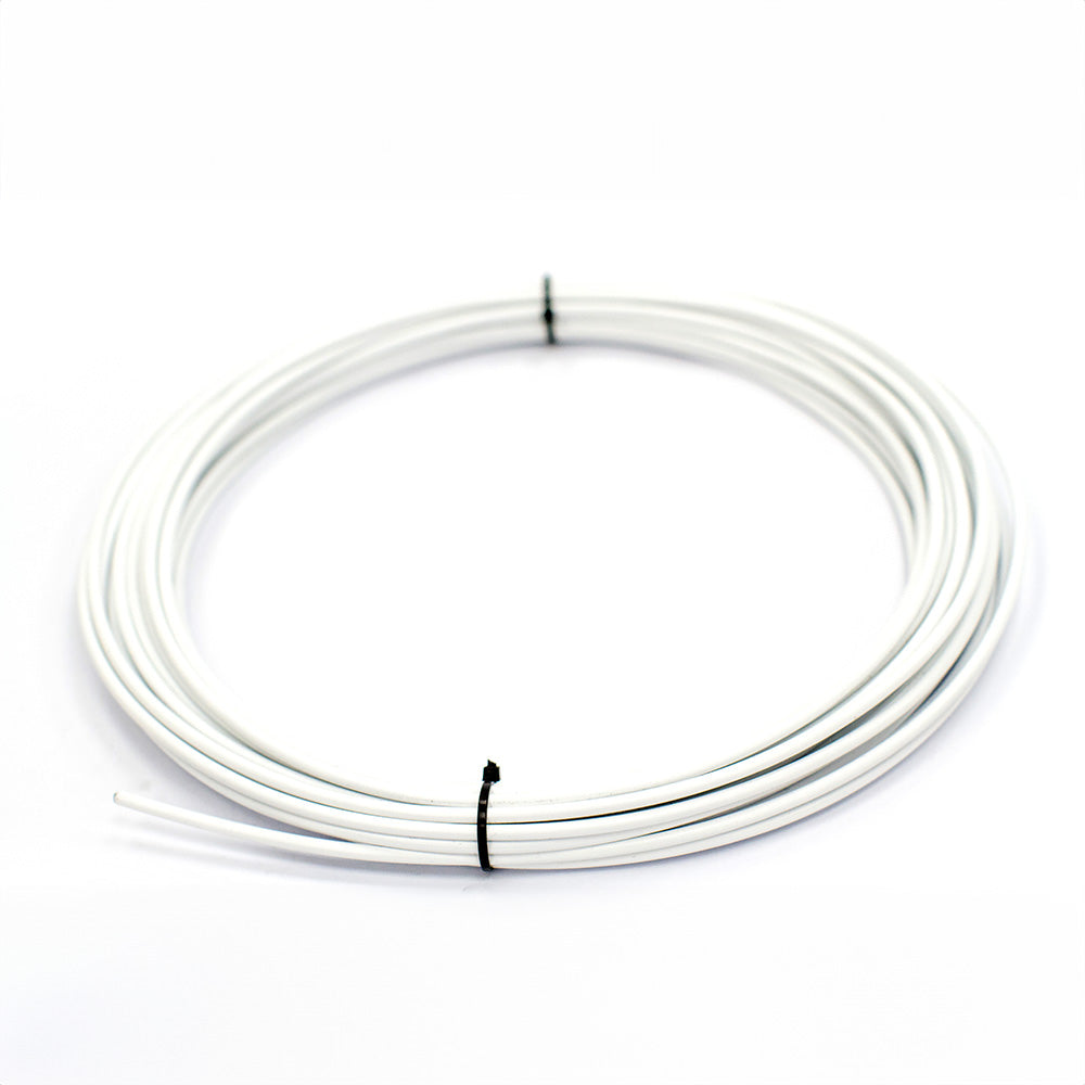 Fibrax Outer Brake Casing White 15m