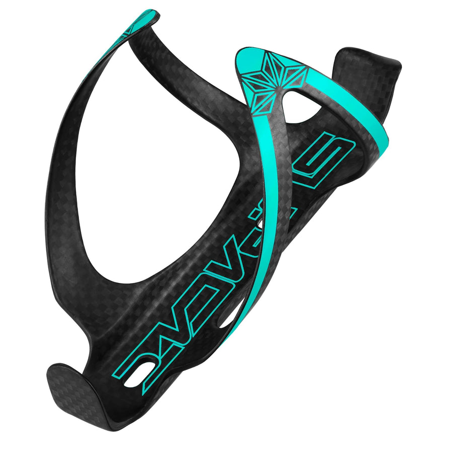 Supacaz Fly Cage Carbon Bottle Cage: CELESTE