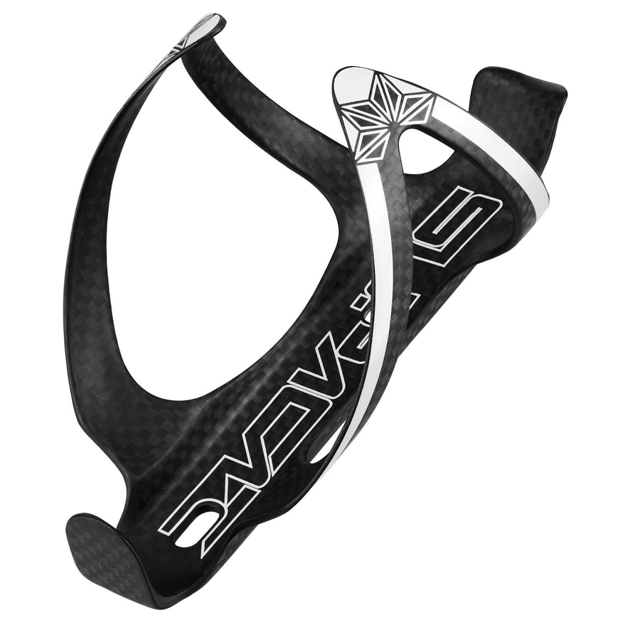 Supacaz Fly Cage Carbon Bottle Cage: WHITE