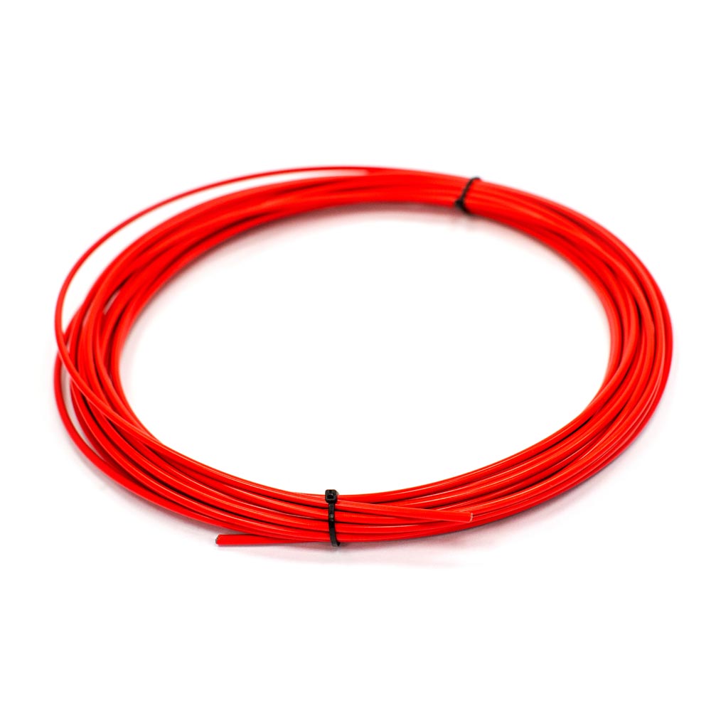 Fibrax Gear Outer Casing - Bulk Rolls Red 15m