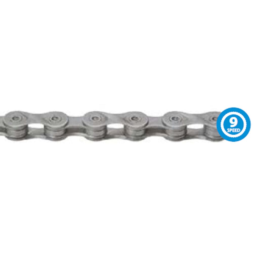 M-Wave Workshop 15M Reel Multispeed Chains Silver 9spd