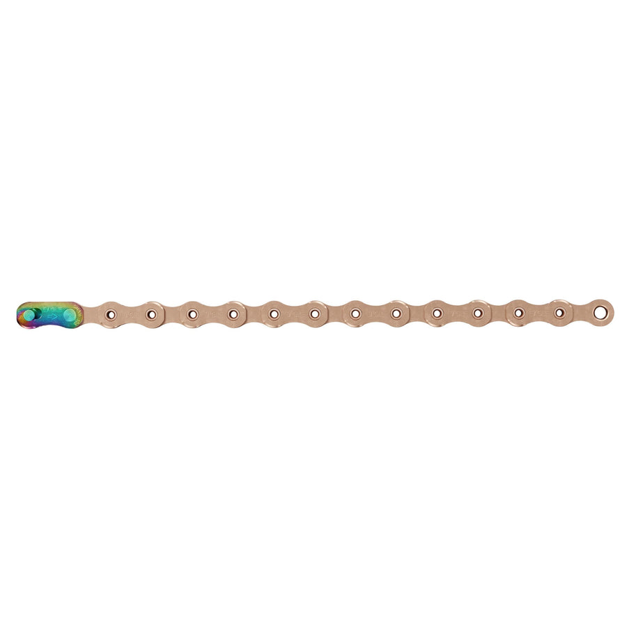 Sram Chain Pc Xx1 Eagle Hollowpin 126 Links Powerlock Flowlink 12 Speed: Copper 12 Speed