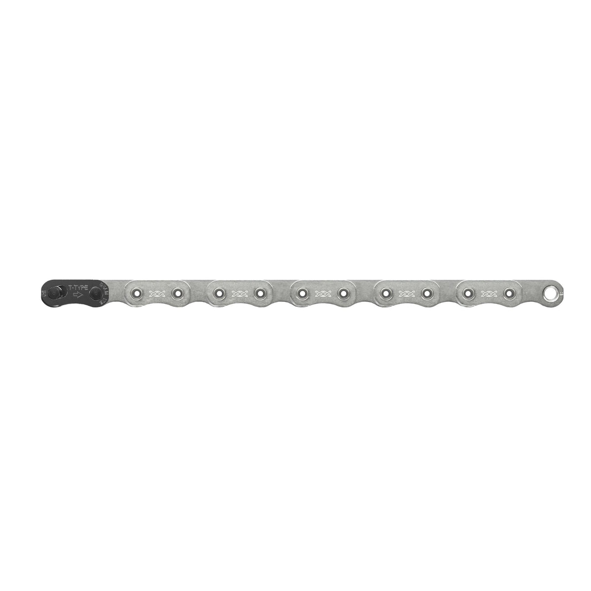 Sram Chain Xx T-Type Eagle Silver Hollowpin 126 Links W/Powerlock T-Type Pvd 12 Speed 1Pc 2023: Black 12 Speed