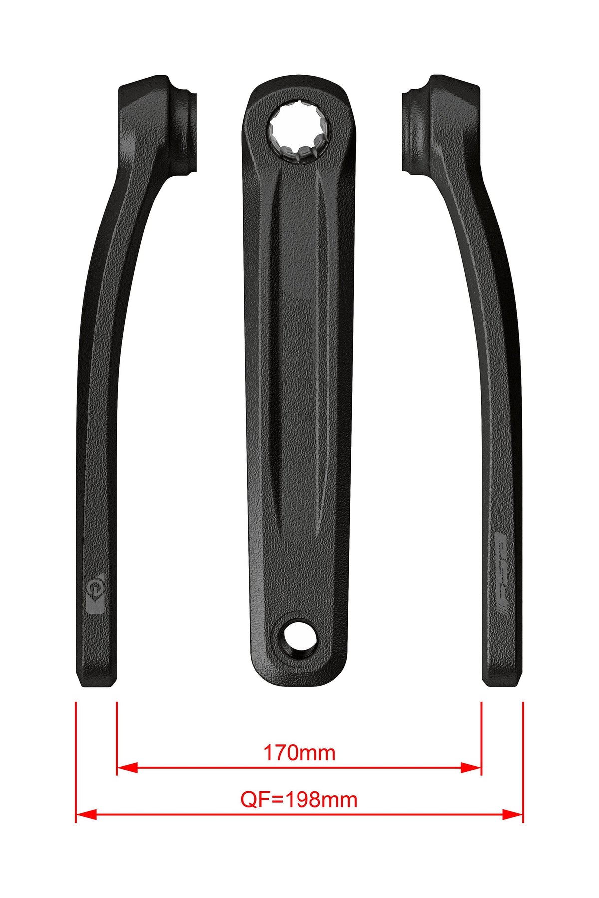 FSA TF Bosch E-Bike Steel Chainguard 02 (Black, 18-20T)