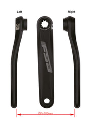 FSA Ebike Chainset CK-602 Bosch BNI 22.0mm Black (172.5mm)
