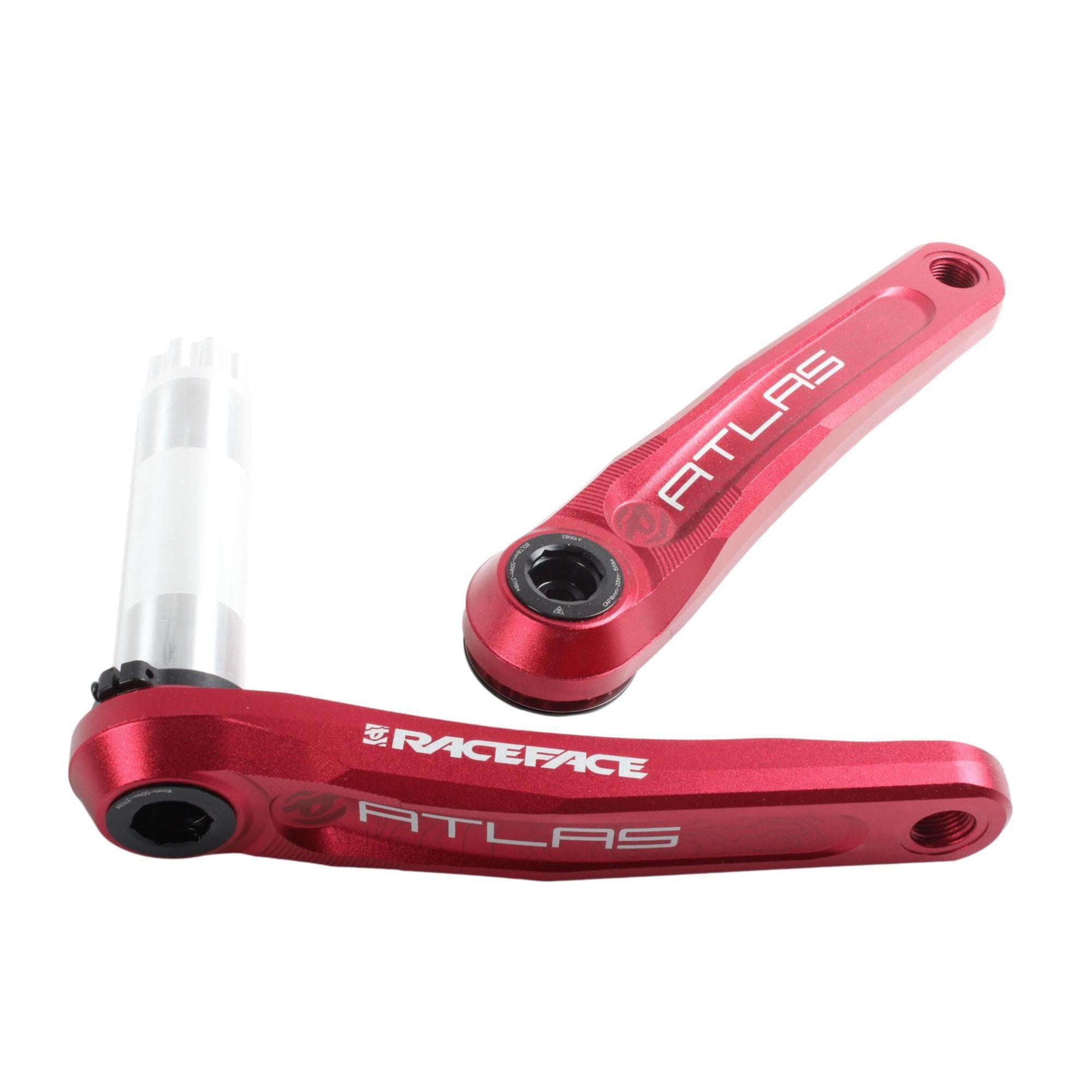 Race Face Atlas Cinch Cranks (Arms Only) Red