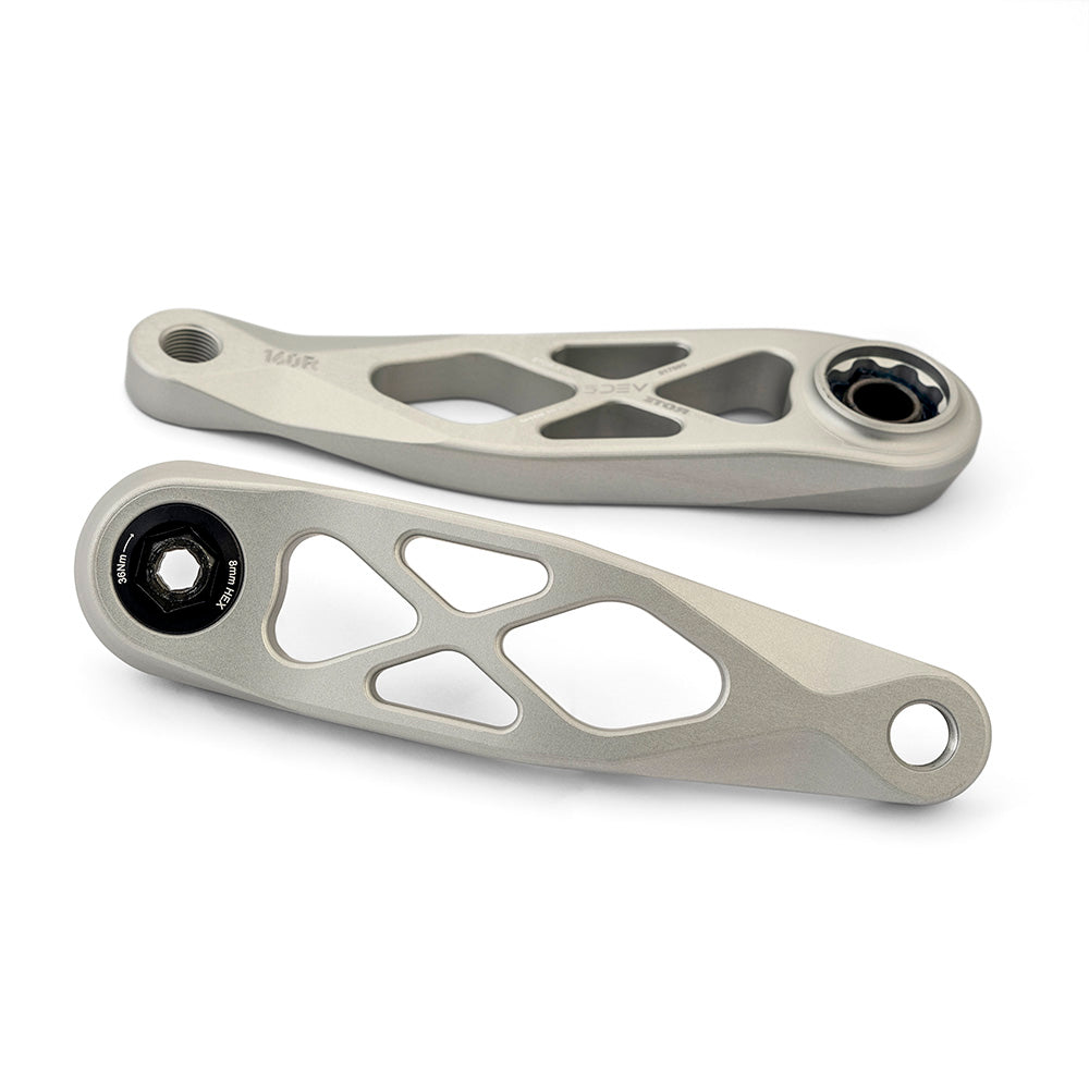 5Dev e-Bike ETOR Crankset Black 165mm