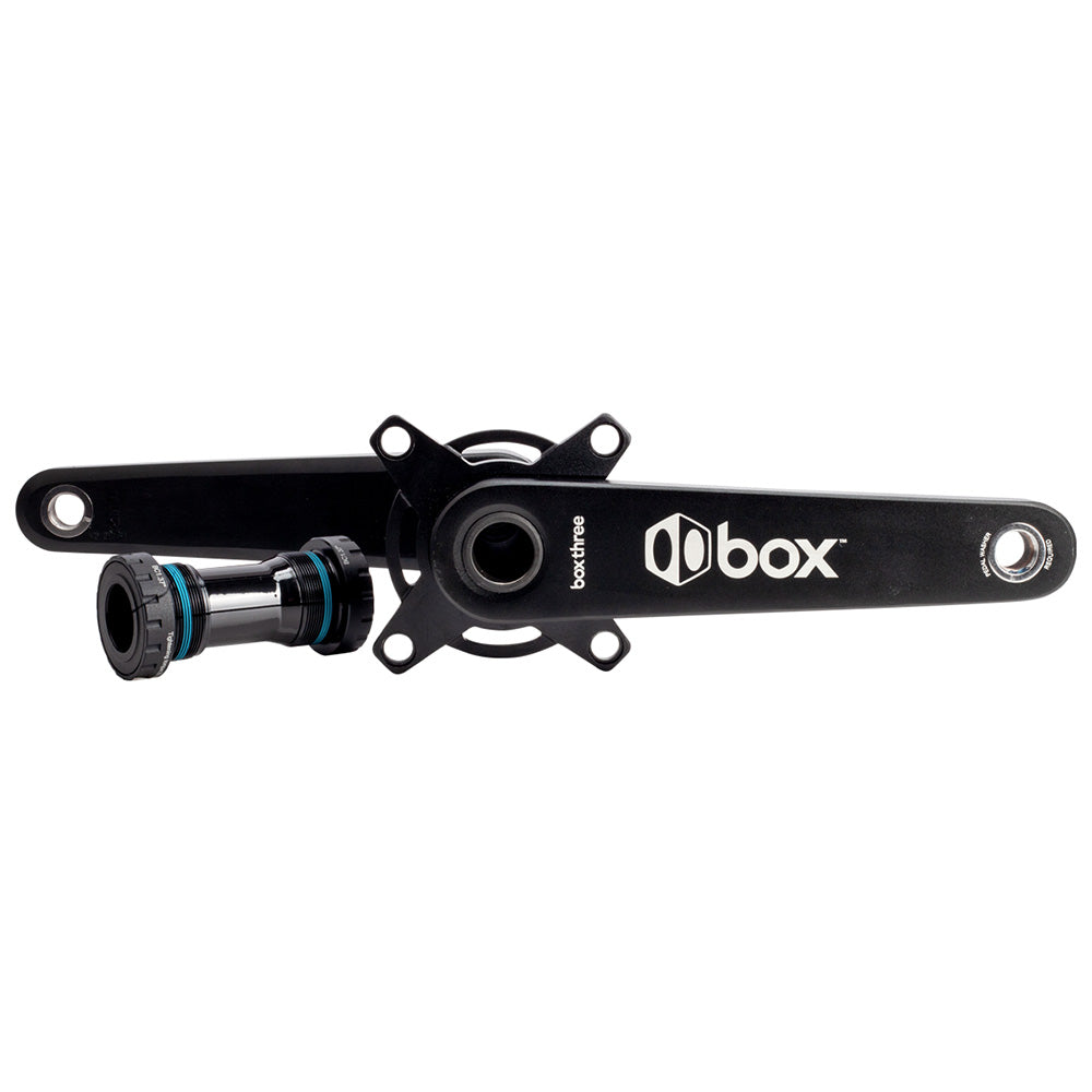 BOX BMX Box Three Hollow Forged Crankset Black 175mm