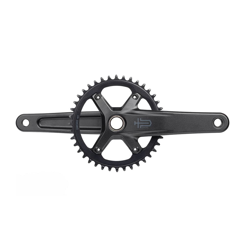 MicroSHIFT Sword 1x Crankset  Black 165mm