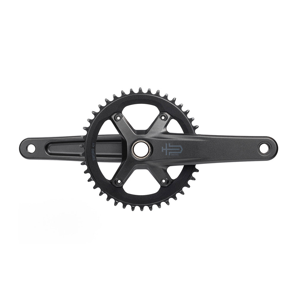 MicroSHIFT Sword 1x Crankset  Black 175mm