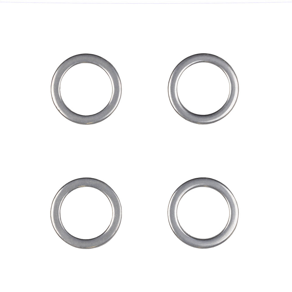 MicroSHIFT Crank Pedal washers  Silver