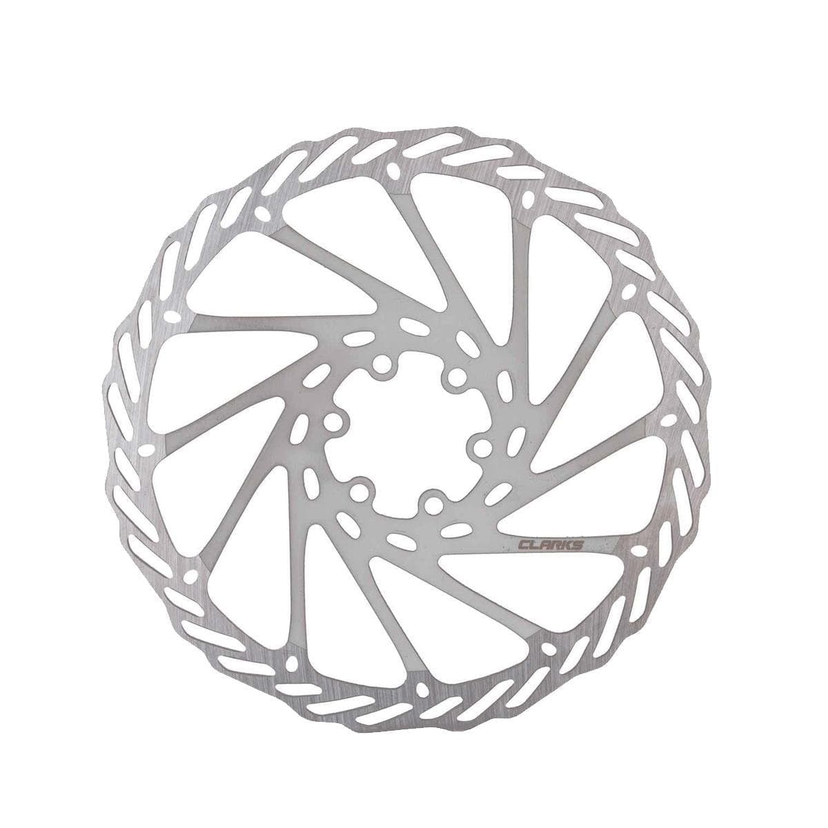Clarks Single Piece 160Mm Steel Rotor: Silver 160Mm