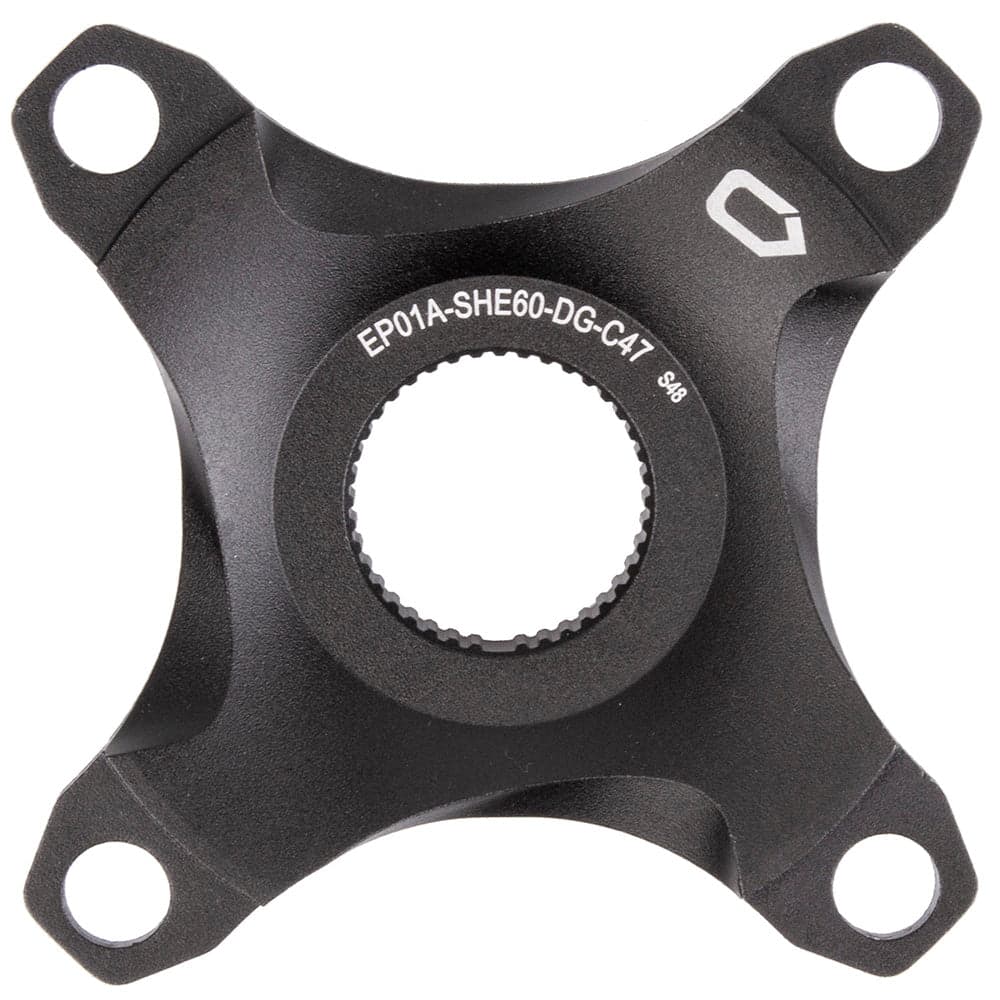 Samox eBike Crank Spider for Shimano E6000 Black BCD 104mm