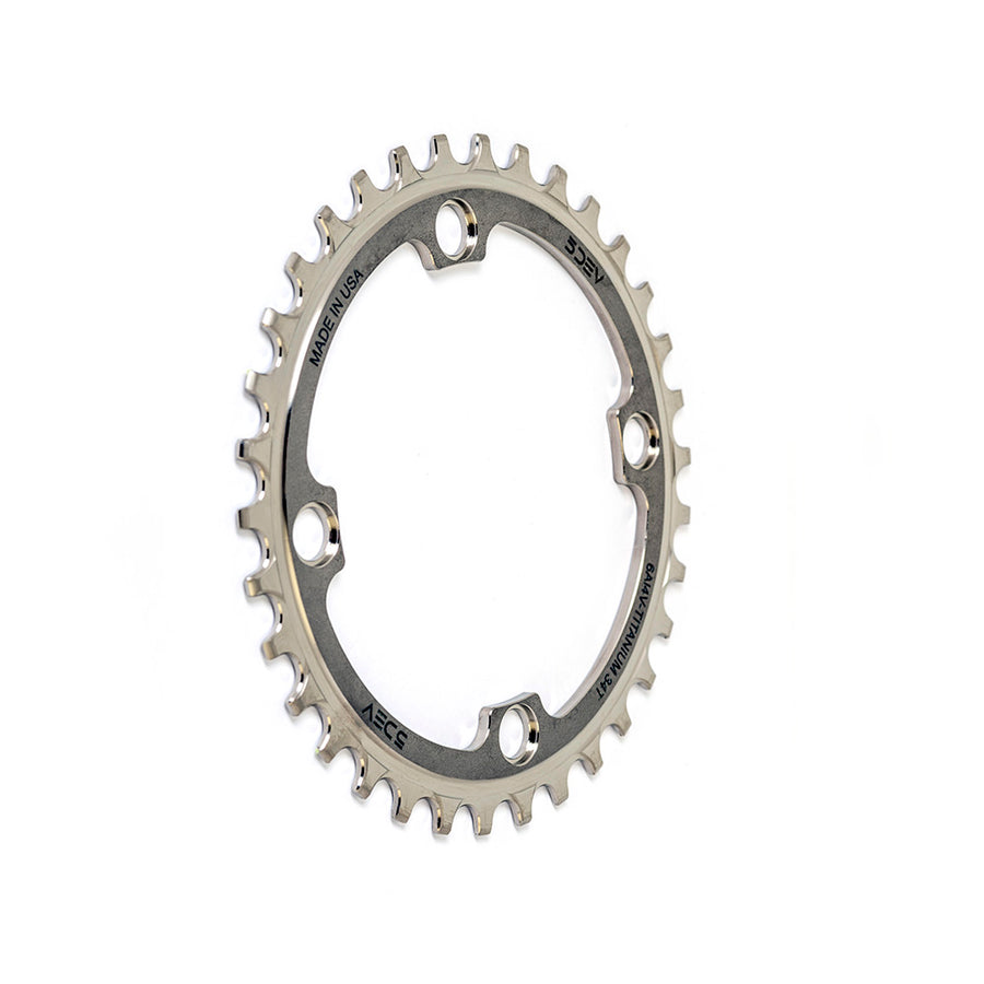 5Dev 104BCD Titanium Chainring Titanium