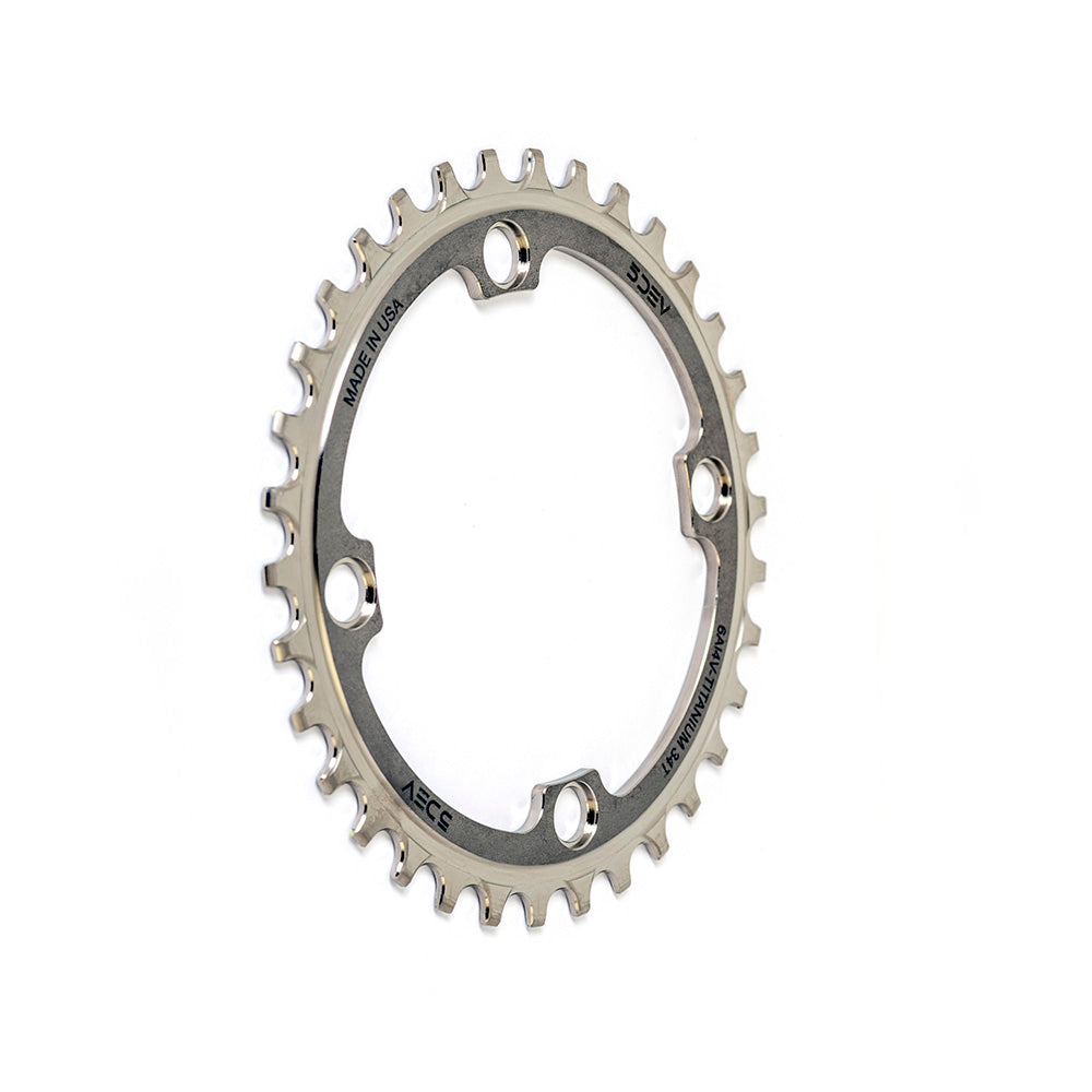 5Dev 104BCD Titanium Chainring Titanium
