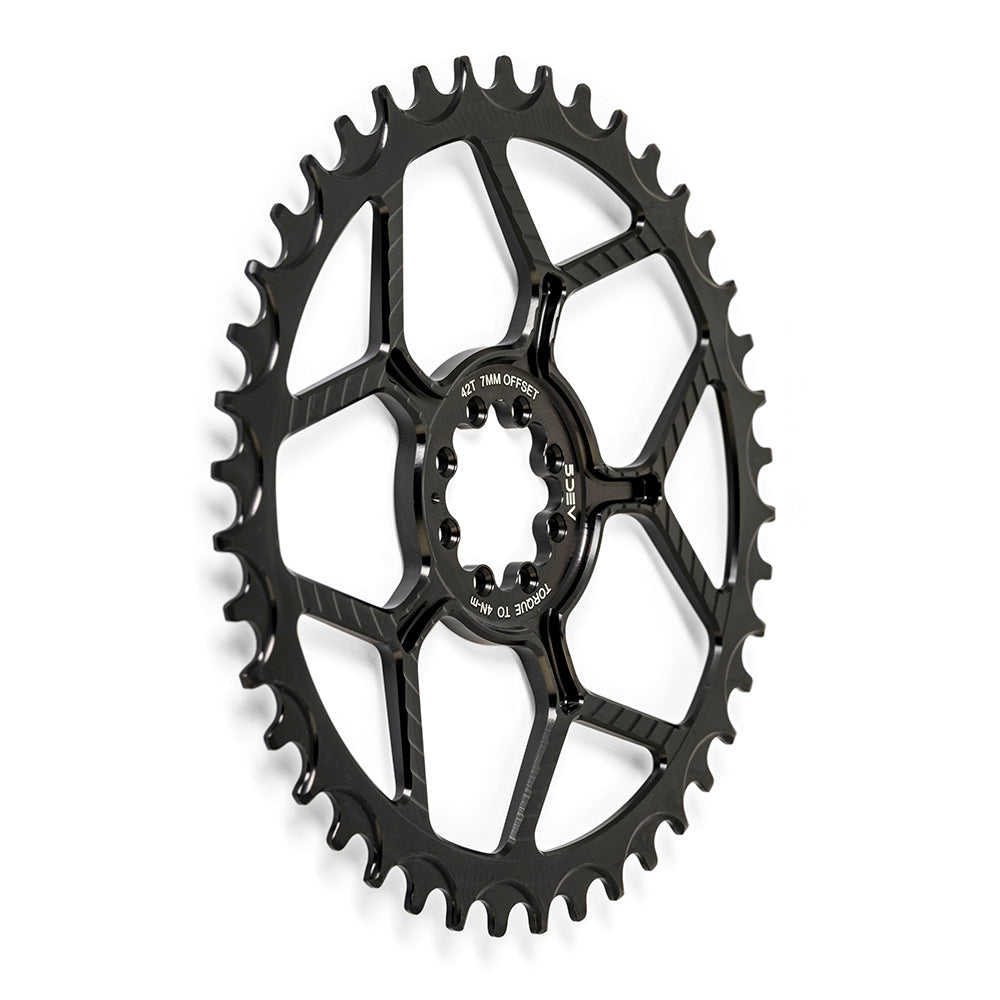 5Dev 8-Bolt Drect Mount Chainring - 42T