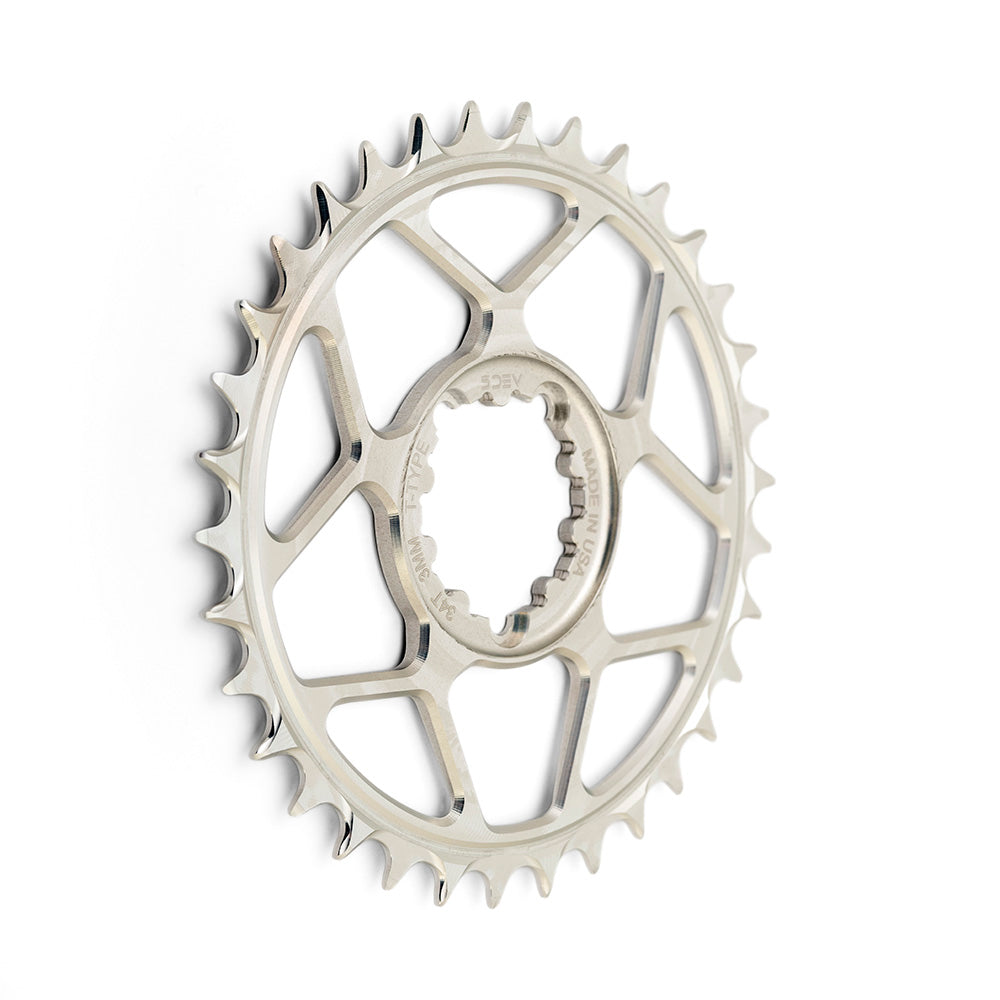 5Dev 3-Bolt Direct Mount T-Type Aluminium Chainring