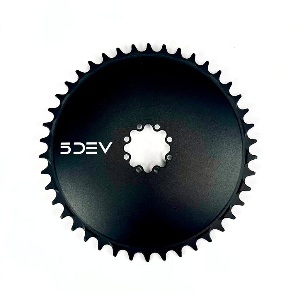 5Dev  Aero Road Gravel Chainring Black 42T