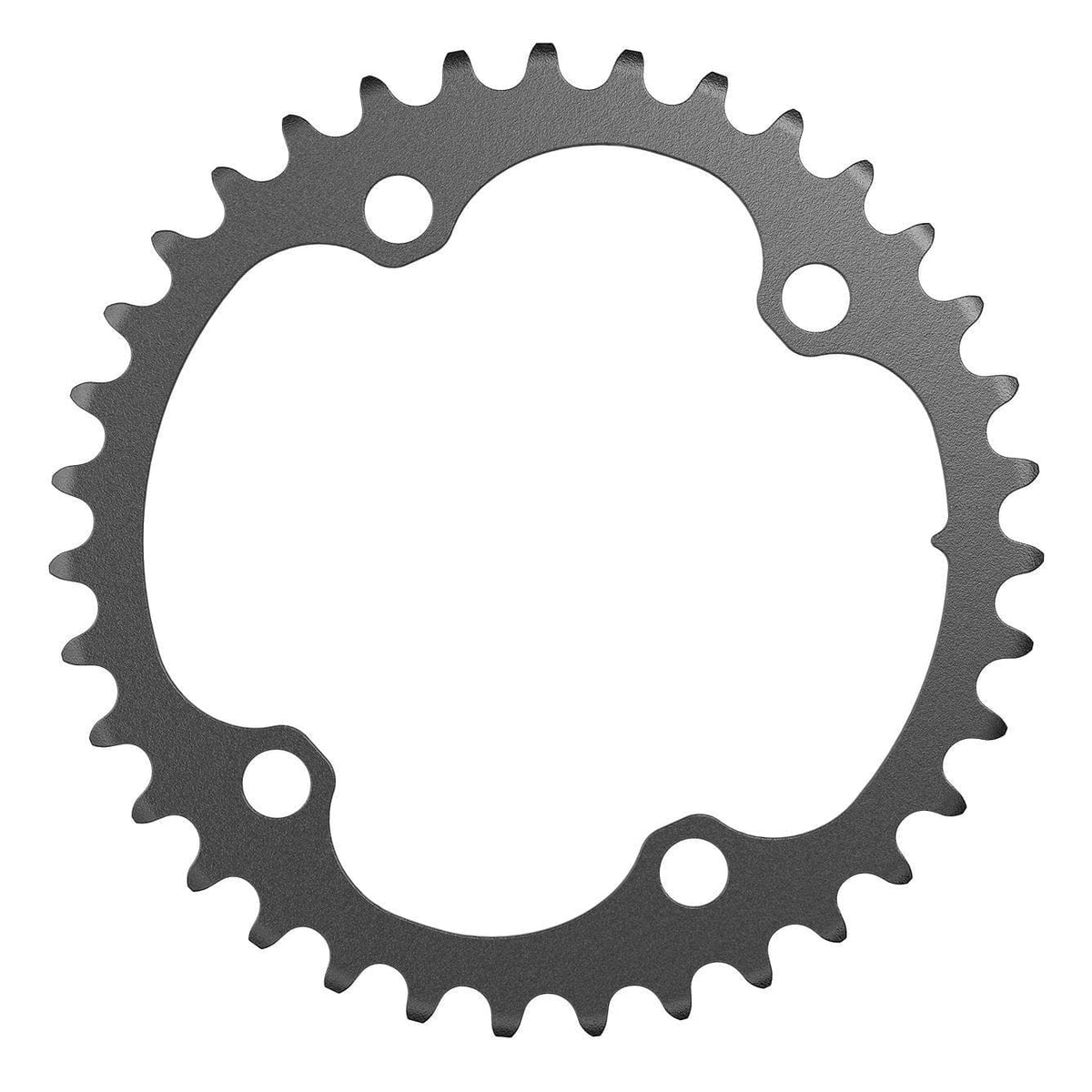 Sram Rival Axs Chain Ring Road 107Bcd 2X12 Black: Black 35T