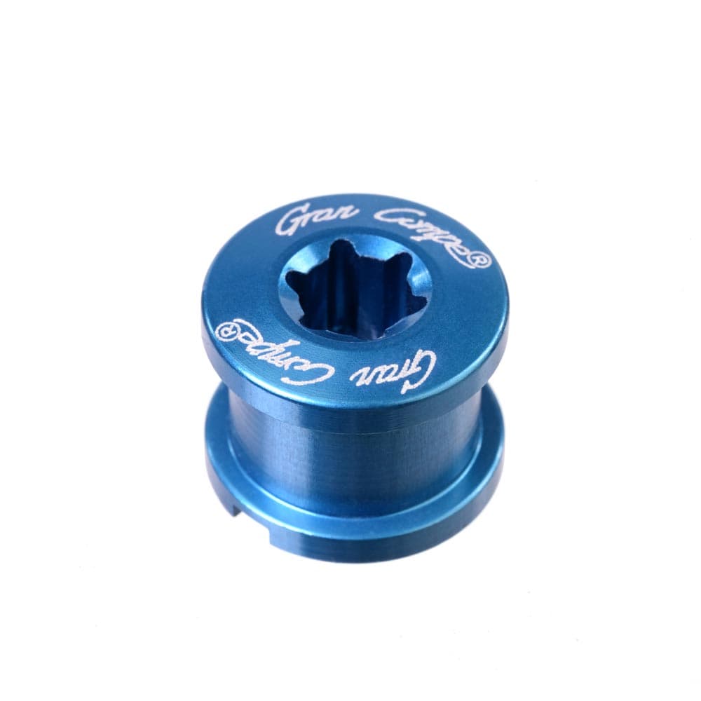 Dia-Compe Chainring Bolts Blue 6.5mm