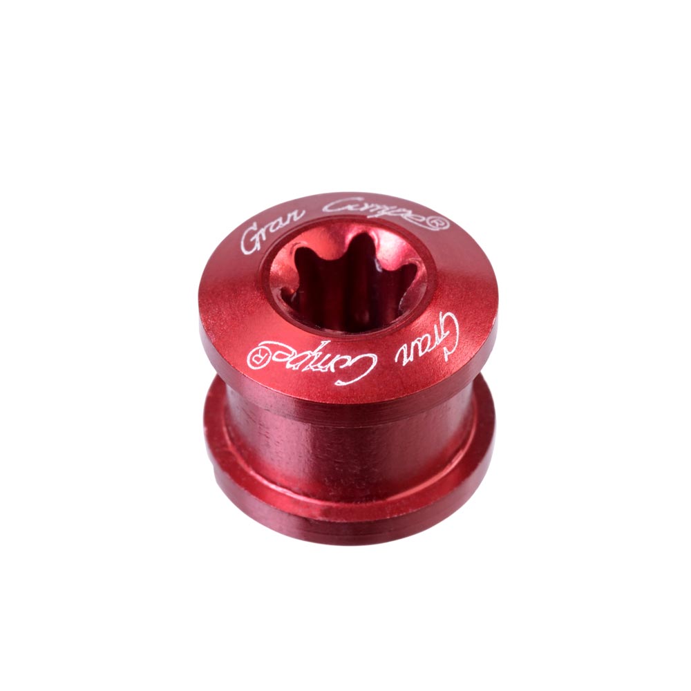 Dia-Compe Chainring Bolts Red 6.5mm