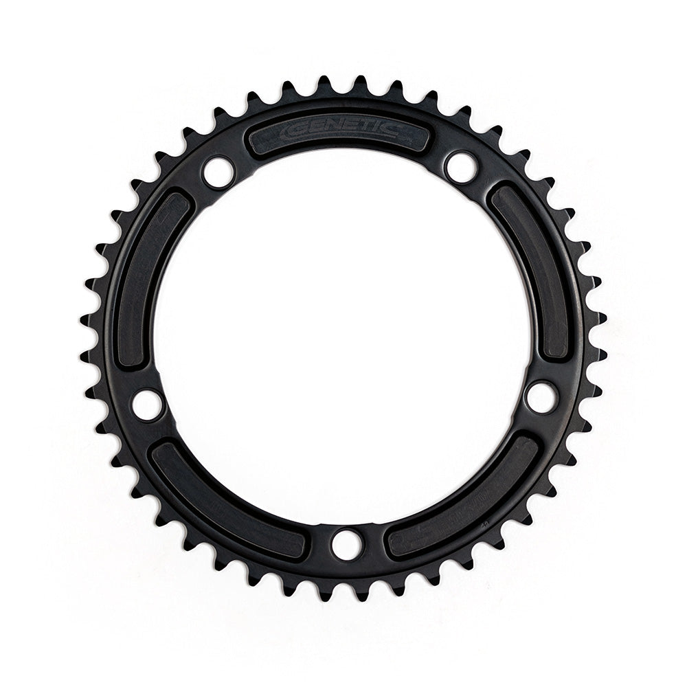 Genetic Tibia Track Chainrings  Black 44T