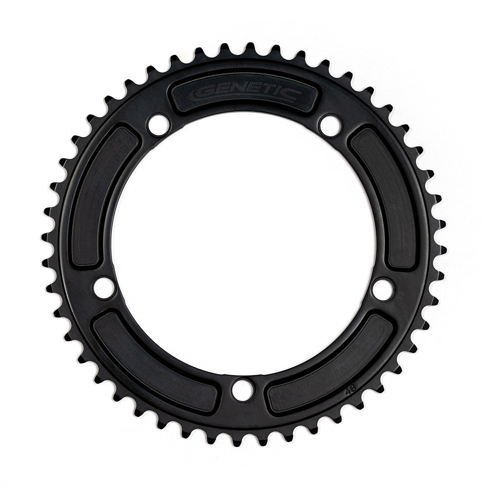 Genetic Tibia Track Chainrings  Black 48T