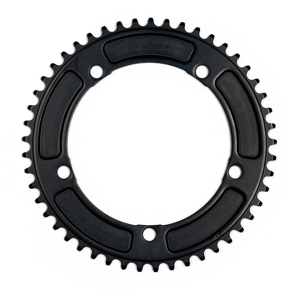 Genetic Tibia Track Chainrings Black