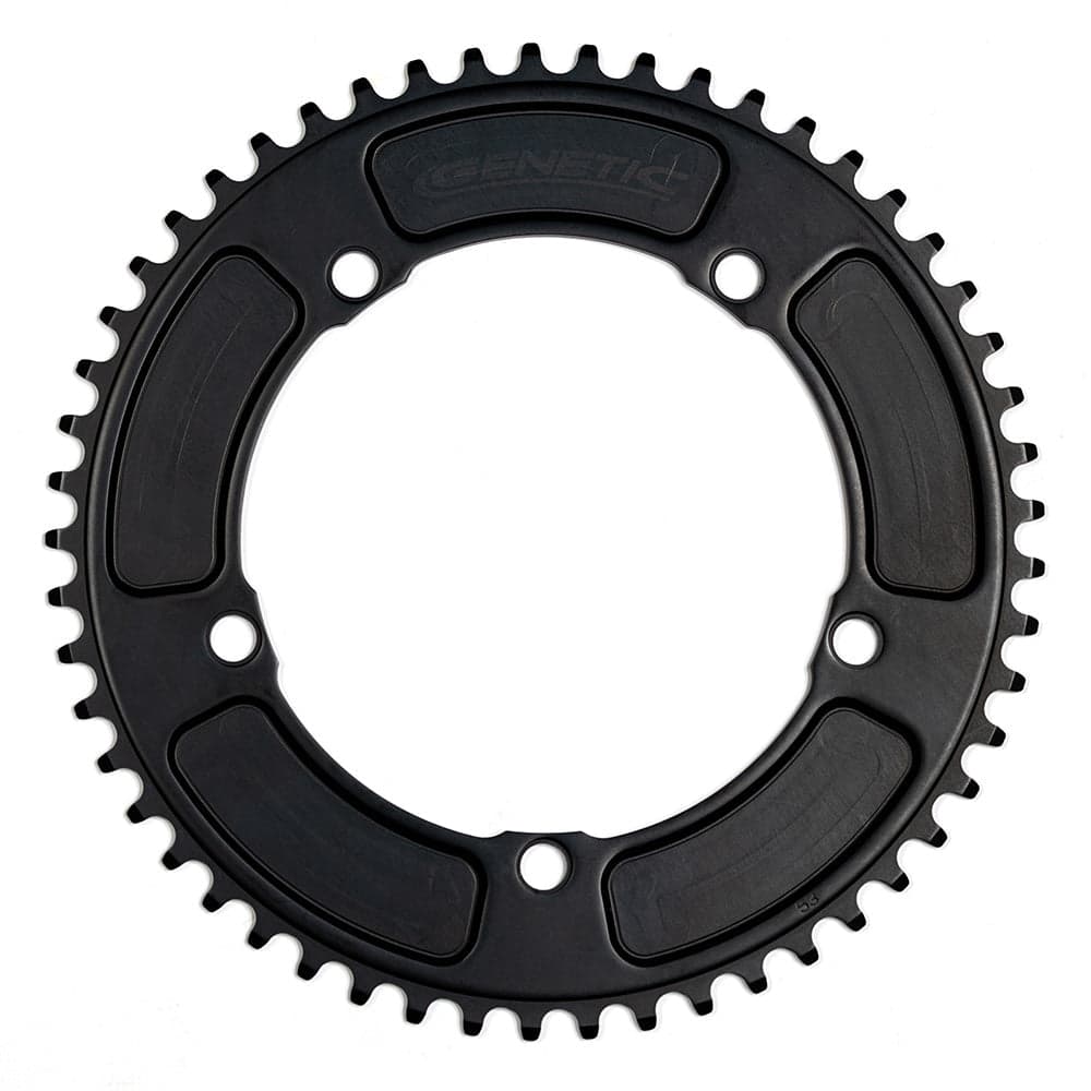Genetic Tibia Track Chainrings  Black 53T