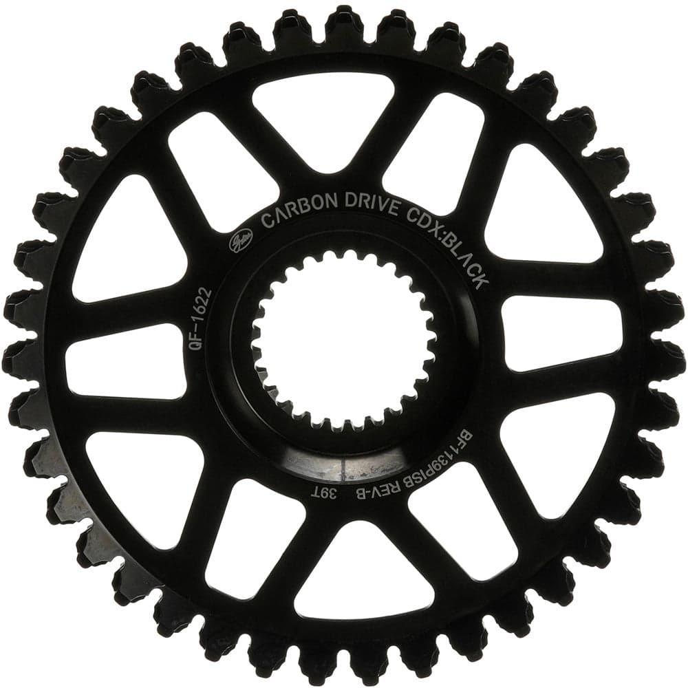 Gates Carbon Drive CDX Front Sprocket - Pinion Black 39T