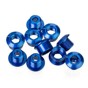 ID Chainring Bolts - XL Single 6.5mm Blue