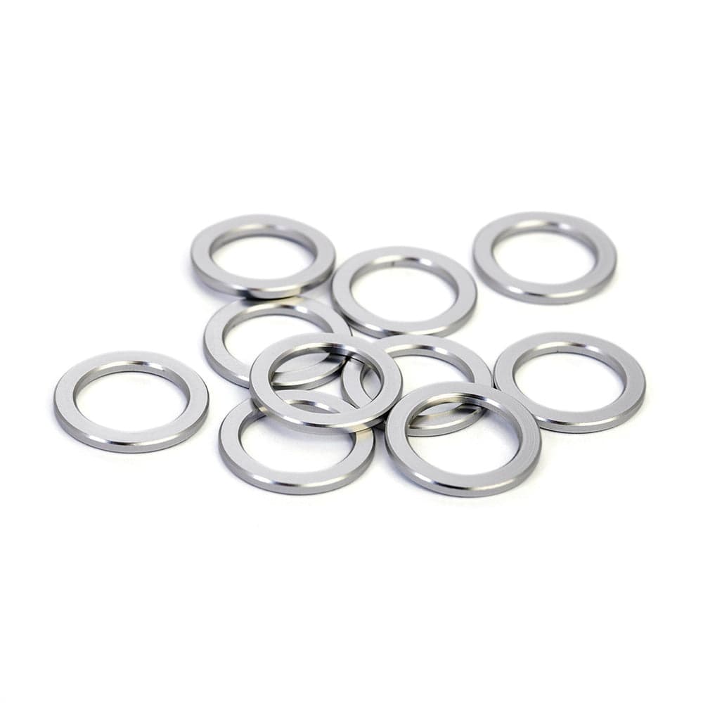 ID Chainring Spacers Silver 1.2mm