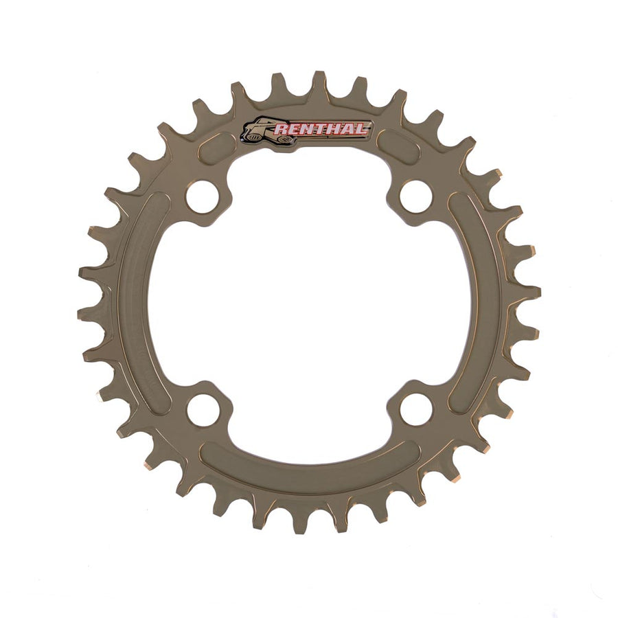 Renthal 1XR 4-Arm 94BCD Chainring Hard Ano 34T