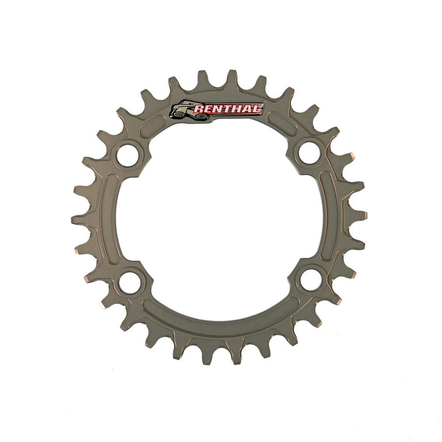 Renthal 1XR 4-Arm 96BCD Chainring Hard Ano