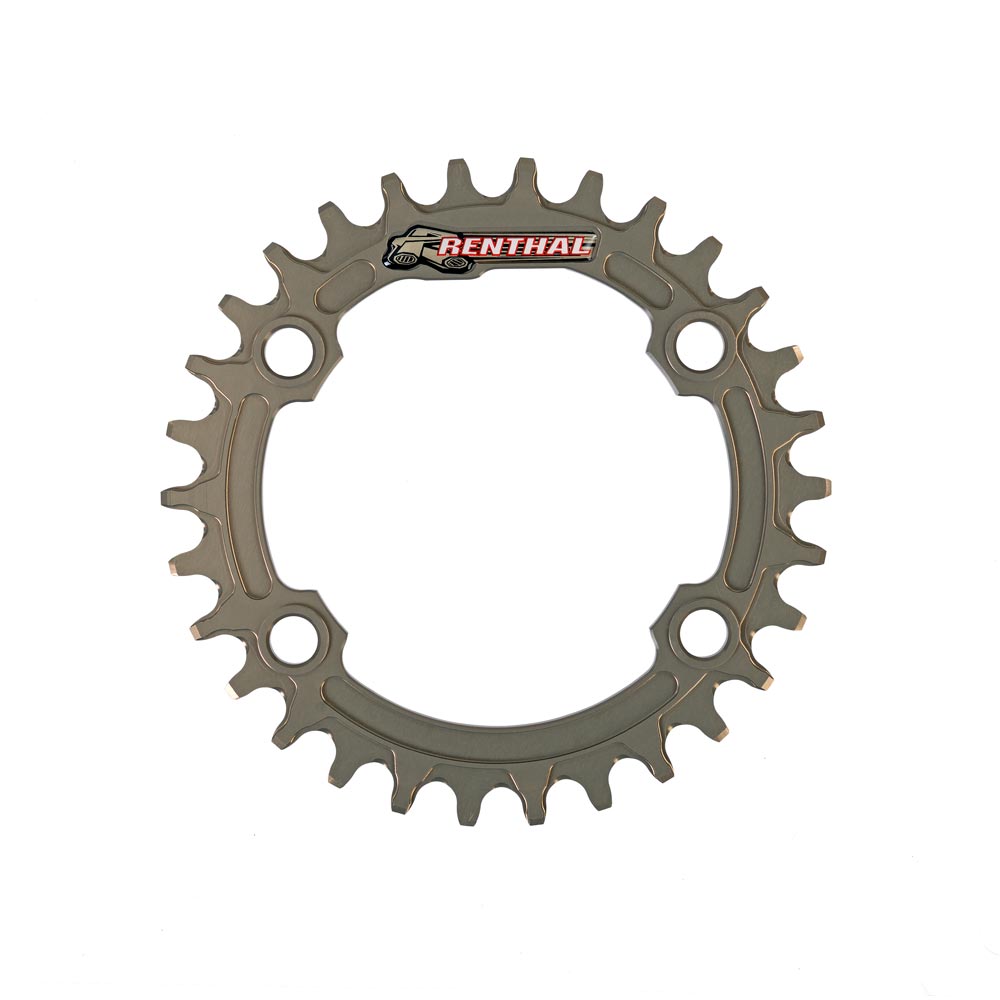 Renthal 1XR 4-Arm 96BCD Chainring Hard Ano