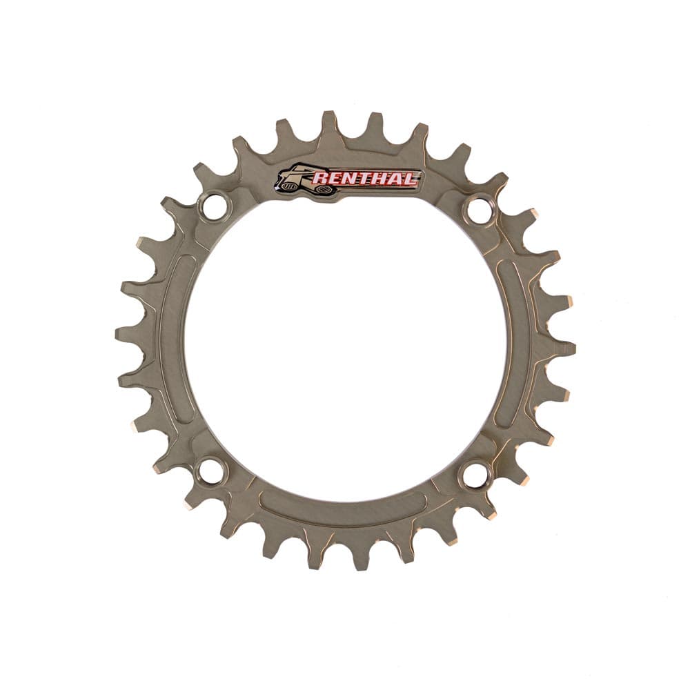 Renthal 1XR 4-Arm 104BCD Chainring Hard Ano 30T
