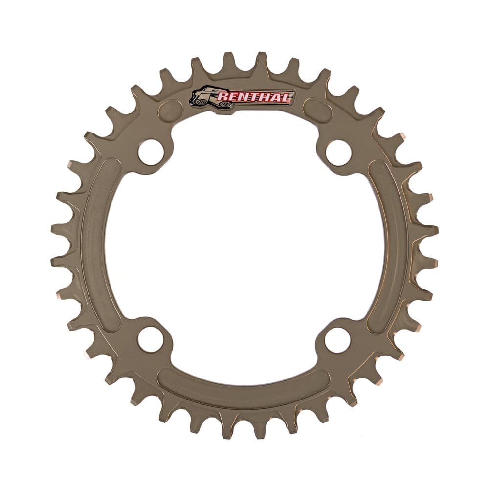Renthal 1XR 4-Arm 104BCD Chainring Hard Ano 36T
