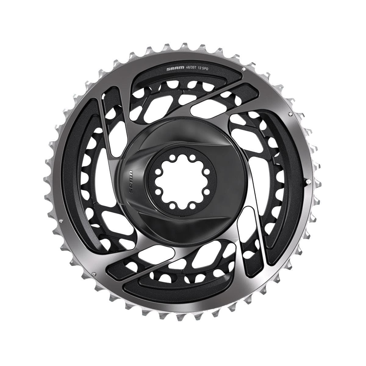 Sram Chain Ring Road Dm Kit Non-Power Red: Polar Grey