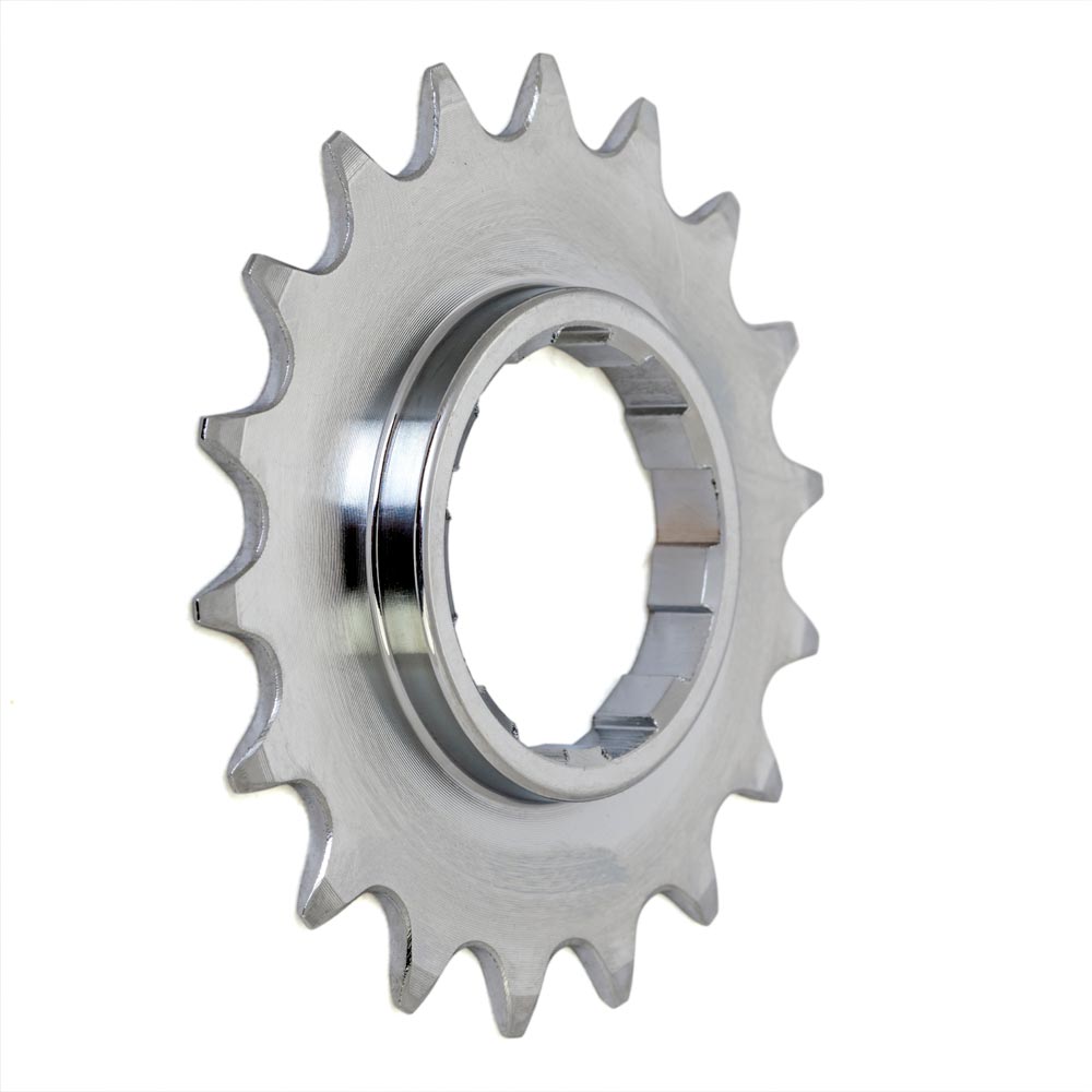 Gusset Components DoubleSix SS Sprocket Chrome 18T