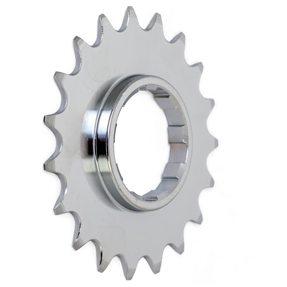 Gusset Components DoubleSix SS Sprocket Chrome 19T