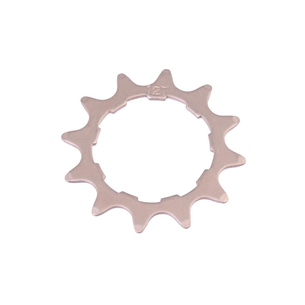 Gusset Components Cassette Sprockets - Single Speed Silver 12T