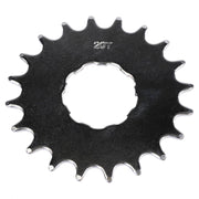 Gusset Components Cassette Sprockets - Single Speed Chrome 20T