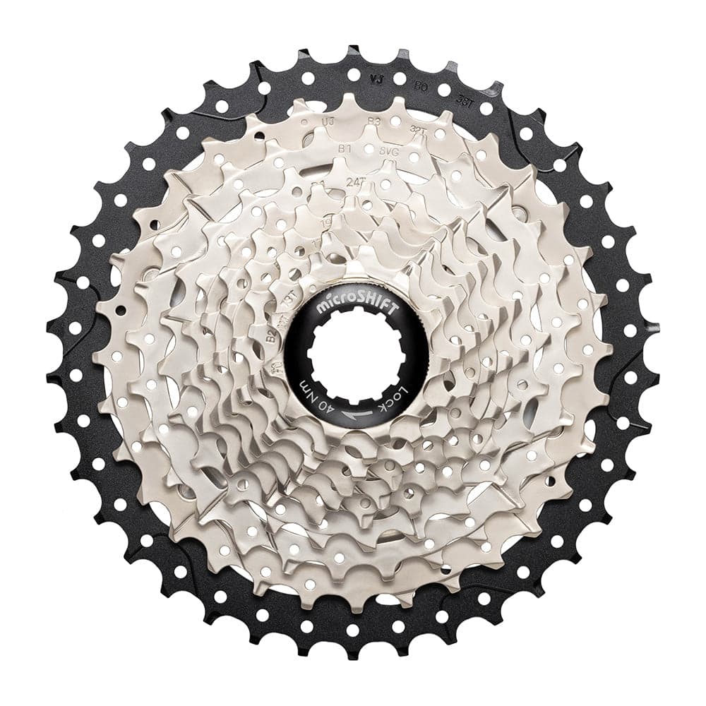 MicroSHIFT Sword G-Series 10 Speed Cassette Silver 11-38T