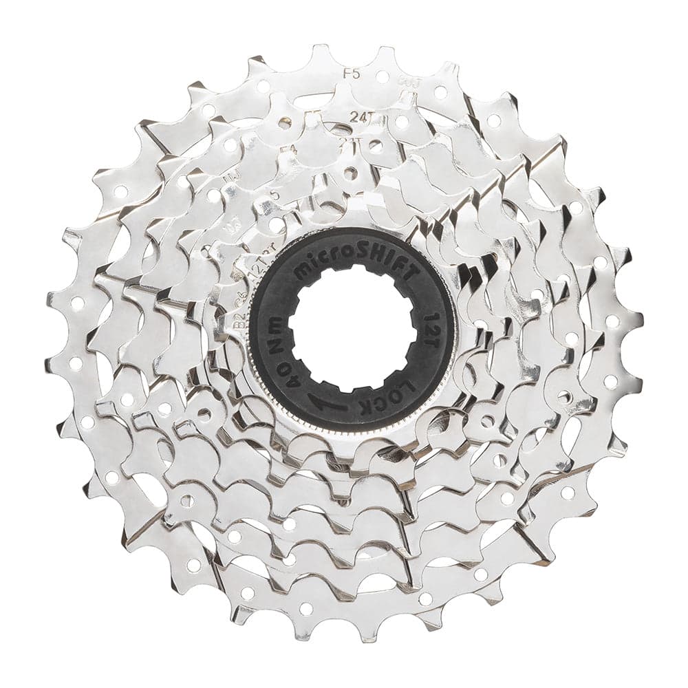 MicroSHIFT H072 H-Series 7 Speed Cassette Silver 12-28T