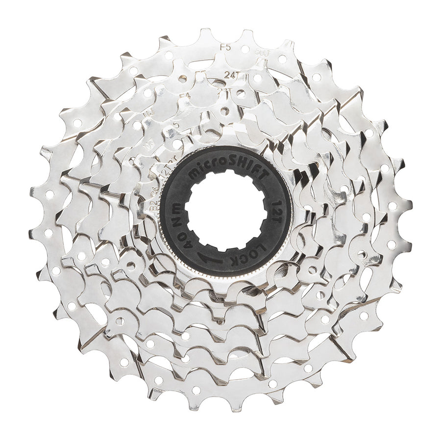 MicroSHIFT H072 H-Series 7 Speed Cassette Silver 12-28T