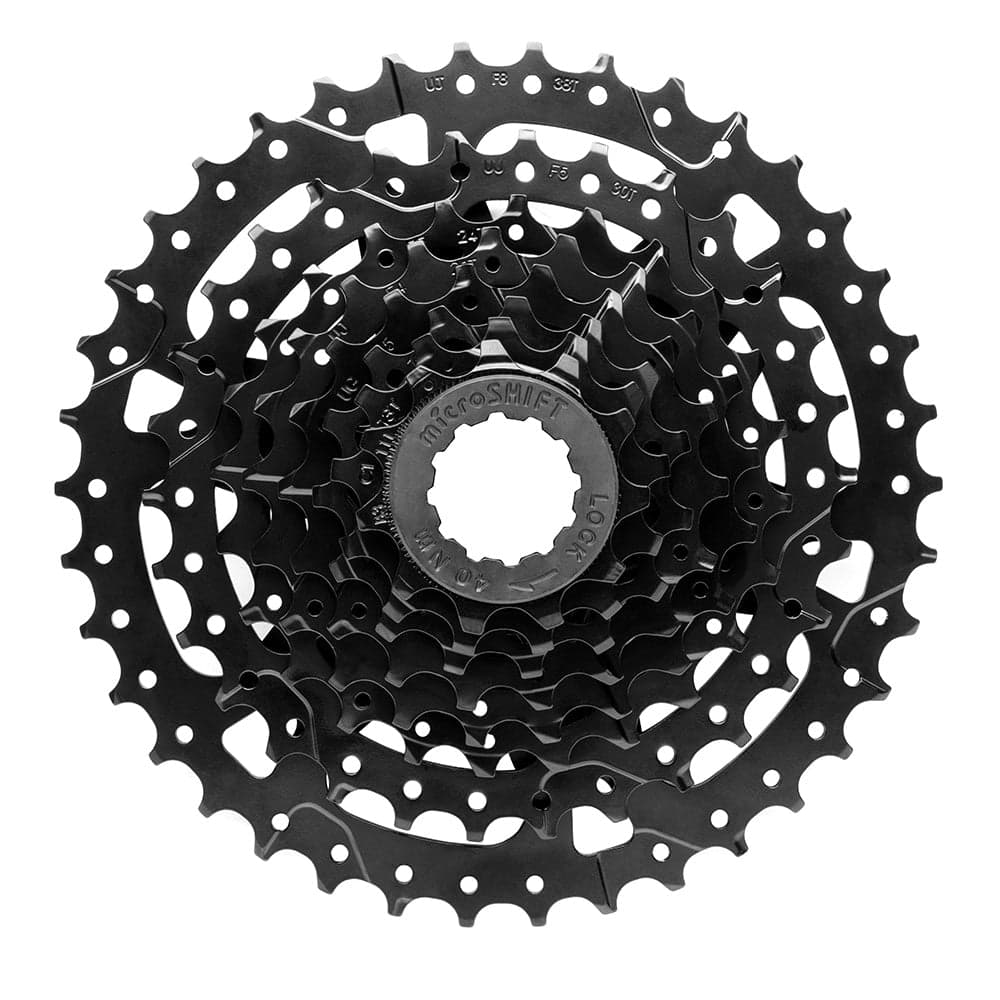 MicroSHIFT Acolyte H-Series 8 Speed Cassettes Black 11-38T