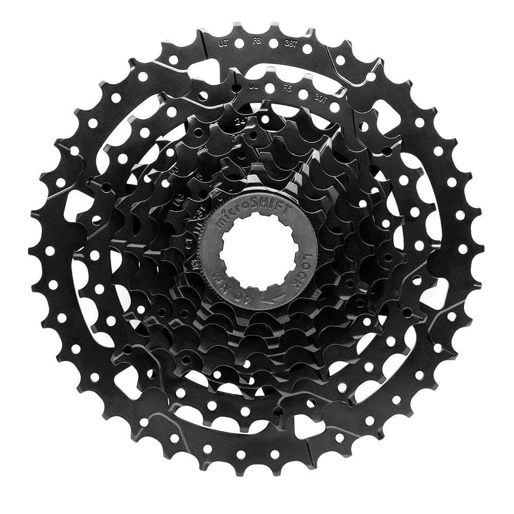 MicroSHIFT Acolyte H-Series 8 Speed Cassettes Black
