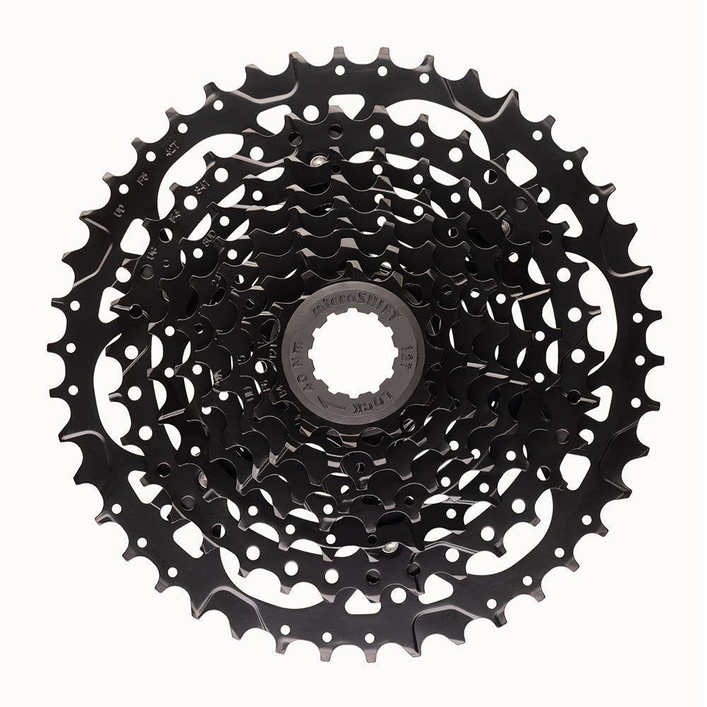 MicroSHIFT Acolyte H-Series 8 Speed Cassettes Black 12-42T
