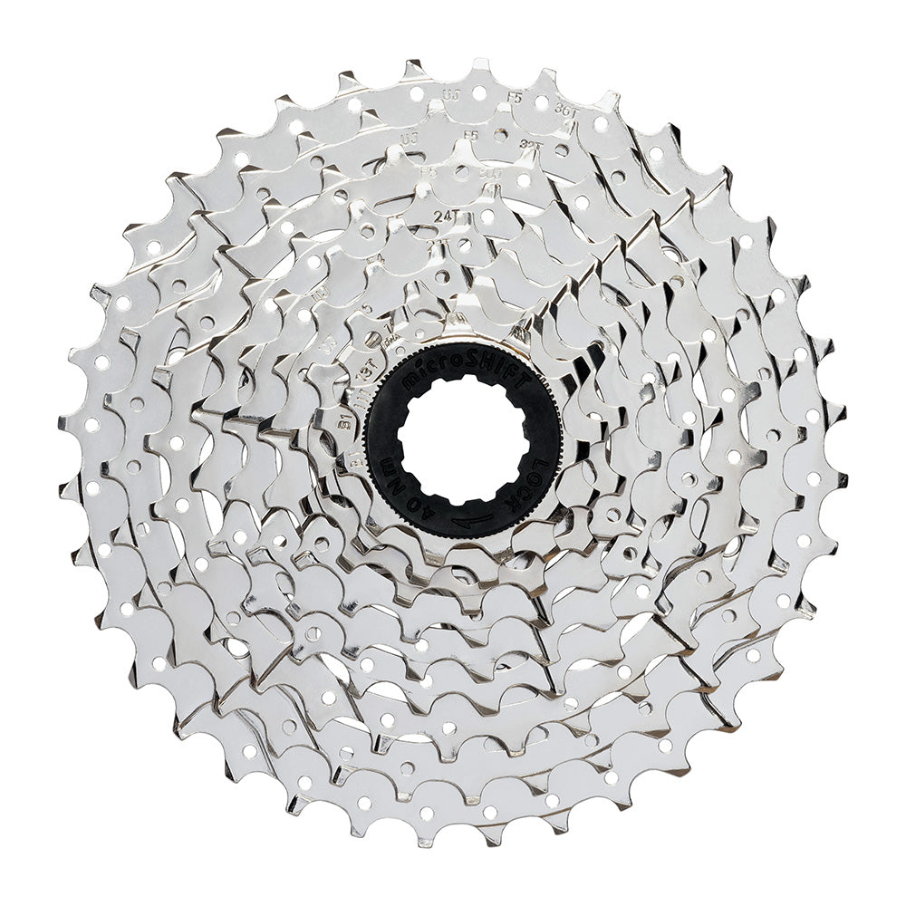 MicroSHIFT H092 H-Series 9 Speed Cassettes Silver 11-28T