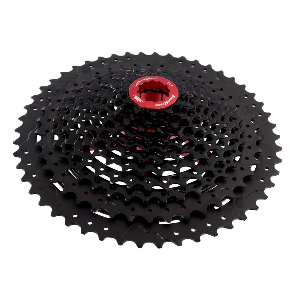 SunRace MX80 11-51t Cassette BlackChrome 11spd